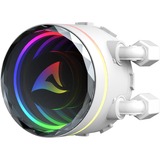Sharkoon S80 RGB White AIO 240mm, Refrigeración por agua blanco