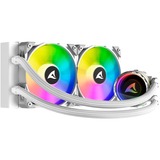 Sharkoon S80 RGB White AIO 240mm, Refrigeración por agua blanco