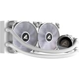 Sharkoon S80 RGB White AIO 240mm, Refrigeración por agua blanco