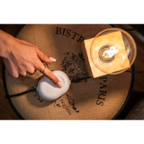 Shelly Complemento de botón blanco