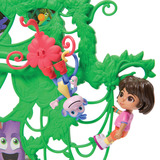 Spin Master Dora - Set de juego Casita de la selva tropical, Juego de construcción 