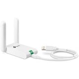 TP-Link TL-WN822N adaptador y tarjeta de red WLAN 300 Mbit/s, Adaptador Wi-Fi blanco, Inalámbrico, Mini-USB, WLAN, Wi-Fi 4 (802.11n), 300 Mbit/s, Blanco, Minorista