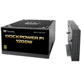 Thermaltake Dockpower FI 1200W, Fuente de alimentación de PC negro
