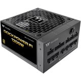 Thermaltake Dockpower FI 1200W, Fuente de alimentación de PC negro