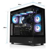 Thermaltake FTW V270 5060 Ti, Gaming-PC negro