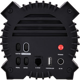 Thermaltake Volante de carreras G6 Direct Drive con paquete de pedales, Conjunto de simulador negro