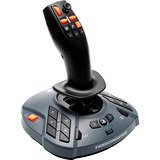 Thrustmaster SimTask FarmStick Negro Palanca de vuelo Analógico/Digital PC, PlayStation 5, Palanca de mando negro, Palanca de vuelo, PC, PlayStation 5, Analógico/Digital, Alámbrico, Negro, Farming Simulator 25