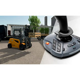 Thrustmaster SimTask FarmStick Negro USB Palanca de vuelo Analógico/Digital PC, PlayStation 5, Palanca de mando negro, Palanca de vuelo, PC, PlayStation 5, Analógico/Digital, Alámbrico, USB, Negro