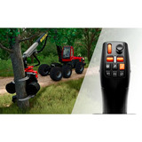 Thrustmaster SimTask FarmStick P, Palanca de mando negro