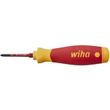 Wiha Destornillador con cargador de puntas PocketMax electric rojo/Amarillo