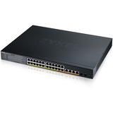 Zyxel XMG1930-30HP Gestionado L3 2.5G Ethernet (100/1000/2500) Energía sobre Ethernet (PoE) 1U Negro, Interruptor/Conmutador Gestionado, L3, 2.5G Ethernet (100/1000/2500), Energía sobre Ethernet (PoE), Montaje en rack, 1U