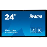 iiyama T2455MSC-B1 pantalla para PC 61 cm (24") 1920 x 1080 Pixeles Full HD LED Pantalla táctil Negro, Monitor LED negro (mate), 61 cm (24"), 1920 x 1080 Pixeles, Full HD, LED, 5 ms, Negro