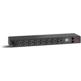 APC AP7900B unidad de distribución de energía (PDU) 8 salidas AC 1U Negro, Control de potencia negro, Conmutado, 1U, Horizontal, Negro, 8 salidas AC, NEMA 5–15P
