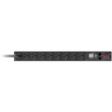 APC AP7900B unidad de distribución de energía (PDU) 8 salidas AC 1U Negro, Control de potencia negro, Conmutado, 1U, Horizontal, Negro, 8 salidas AC, NEMA 5–15P