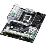 ASRock 90-MXBKD0-A0UAYZ, Placa base plateado/Negro