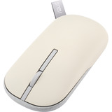 ASUS Marshmallow Mouse MD100 ratón Oficina Ambidextro RF Wireless + Bluetooth Óptico 1600 DPI beige/Gris, Ambidextro, Óptico, RF Wireless + Bluetooth, 1600 DPI, Beige, Verde