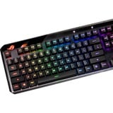 ASUS ROG RX PBT Keycap Set Tecla, Cubierta de teclado negro, Tecla, 250 g, Negro