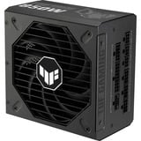 ASUS TUF Gaming 850W Gold unidad de fuente de alimentación 24-pin ATX ATX Negro, Fuente de alimentación de PC negro, 850 W, 100 - 240 V, 130 W, 850 W, 130 W, 9,6 W