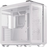 ASUS TUF Gaming GT502 Midi Tower Blanco, Cajas de torre blanco, Midi Tower, PC, Blanco, ATX, micro ATX, Mini-ITX, Juego, 16,3 cm