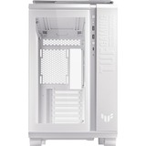 ASUS TUF Gaming GT502 Midi Tower Blanco, Cajas de torre blanco, Midi Tower, PC, Blanco, ATX, micro ATX, Mini-ITX, Juego, 16,3 cm