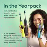 Beurer SC Premium Borrador de Placa Green Planet, Cabezal de cepillo negro