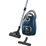 Bosch Serie 8 BGB75X494 aspiradora Aspiradora cilíndrica Secar 650 W Bolsa para el polvo, Aspiradora de suelo azul/Negro, 650 W, Aspiradora cilíndrica, Secar, Bolsa para el polvo, Filtro EPA, Azul