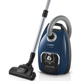 Bosch Serie 8 BGB75X494 aspiradora Aspiradora cilíndrica Secar 650 W Bolsa para el polvo, Aspiradora de suelo azul/Negro, 650 W, Aspiradora cilíndrica, Secar, Bolsa para el polvo, Filtro EPA, Azul