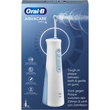 Braun AquaCare 4 Irrigador oral, Limpieza bucal blanco, Blanco, Irrigador dental inalámbrico, Cepillo dental oscilante, Botones, Batería, 159 mm