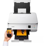 Canon PIXMA TS5351i Inyección de tinta A4 4800 x 1200 DPI Wifi, Impresora multifuncional blanco, Inyección de tinta, Impresión a color, 4800 x 1200 DPI, A4, Impresión directa, Blanco