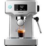 Cecotec Power Espresso 20 Barista Compact, Cafetera espresso acero fino cepillado