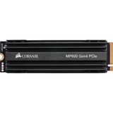 Corsair MP600 M.2 2000 GB PCI Express 4.0 3D TLC NAND NVMe, Unidad de estado sólido negro, 2000 GB, M.2