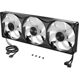 Corsair RS360 II Unified Frame ARGB, Ventilador negro