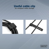 Digitus Cable de silicona USB 2.0 USB-A > Lightning, certificado MFI negro