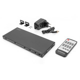 Digitus Conmutador HDMI 4K, 4x2 gris