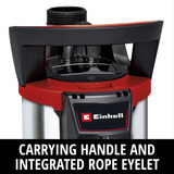 EINHELL GE-DP 7935 N-A ECO 790 W 19000 l/h, Bombas presión e inmersión rojo/Negro, 790 W, Corriente alterna, 19000 l/h, Aluminio, Negro, Rojo