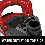 EINHELL GE-DP 7935 N-A ECO 790 W 19000 l/h, Bombas presión e inmersión rojo/Negro, 790 W, Corriente alterna, 19000 l/h, Aluminio, Negro, Rojo