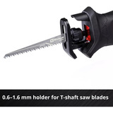 EINHELL Sierra sable universal inalámbrica Power X-Change TE-AP 18/13 Li - Solo, 18 Voltios, Sierra de sable rojo/Negro