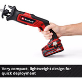 EINHELL Sierra sable universal inalámbrica Power X-Change TE-AP 18/13 Li - Solo, 18 Voltios, Sierra de sable rojo/Negro