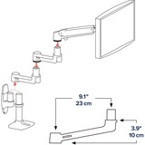 Ergotron Extensión LX (blanco), Fijación/Instalación blanco, 500 g