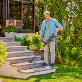 GARDENA Limpiador múltiple a batería AquaBrush Universal 18V P4A solo, Detergentes para suelos duros gris/Turquesa