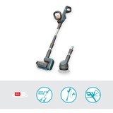GARDENA Limpiador múltiple a batería AquaBrush Universal 18V P4A solo, Detergentes para suelos duros gris/Turquesa