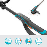 GARDENA Recortadora de césped a batería PowerTrim 30/18V P4A, Cortabordes gris/Turquesa