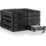 Icy Dock Though Armor MB508V5P-B, Chasis intercambiable negro