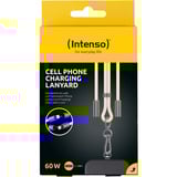 Intenso Cell Phone Charging Lanyard 7991001, Cable beige