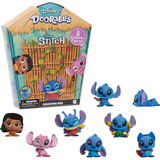 Just Play Caja Disney Doorables Stitch con 8 figuras exclusivas, Muñecos 