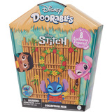 Just Play Caja Disney Doorables Stitch con 8 figuras exclusivas, Muñecos 