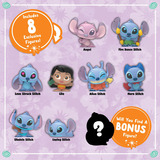 Just Play Caja Disney Doorables Stitch con 8 figuras exclusivas, Muñecos 