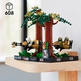 LEGO 75353 Star Wars, Diorama: Duelo de Speeders en Endor™, Juegos de construcción 
