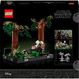 LEGO 75353 Star Wars, Diorama: Duelo de Speeders en Endor™, Juegos de construcción 