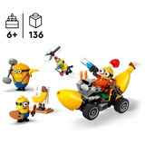 LEGO Alien Conquest Minions y Coche Banana, Juegos de construcción Juego de construcción, 6 año(s), Plástico, 136 pieza(s), 179 g